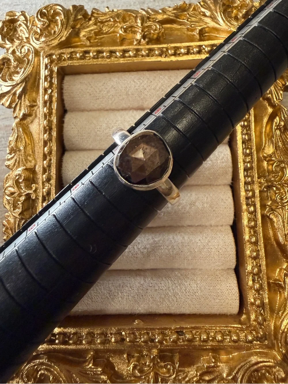 925 Sterling Silver faceted zawadi